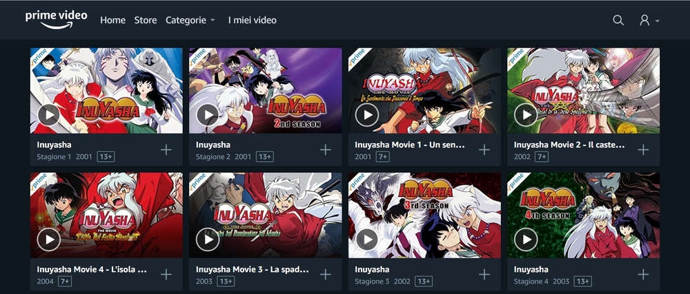Inuyasha Amazon Prime Video Inuyasha Amazon Prime Video